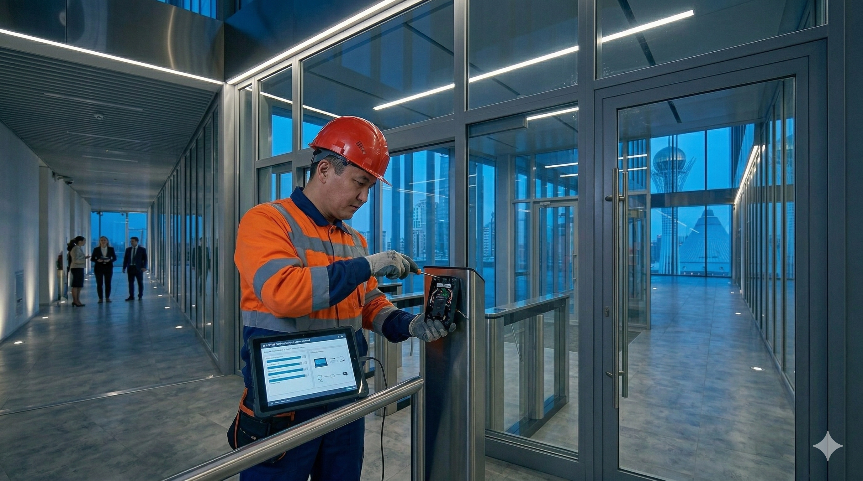 Видеонаблюдение и СКУД