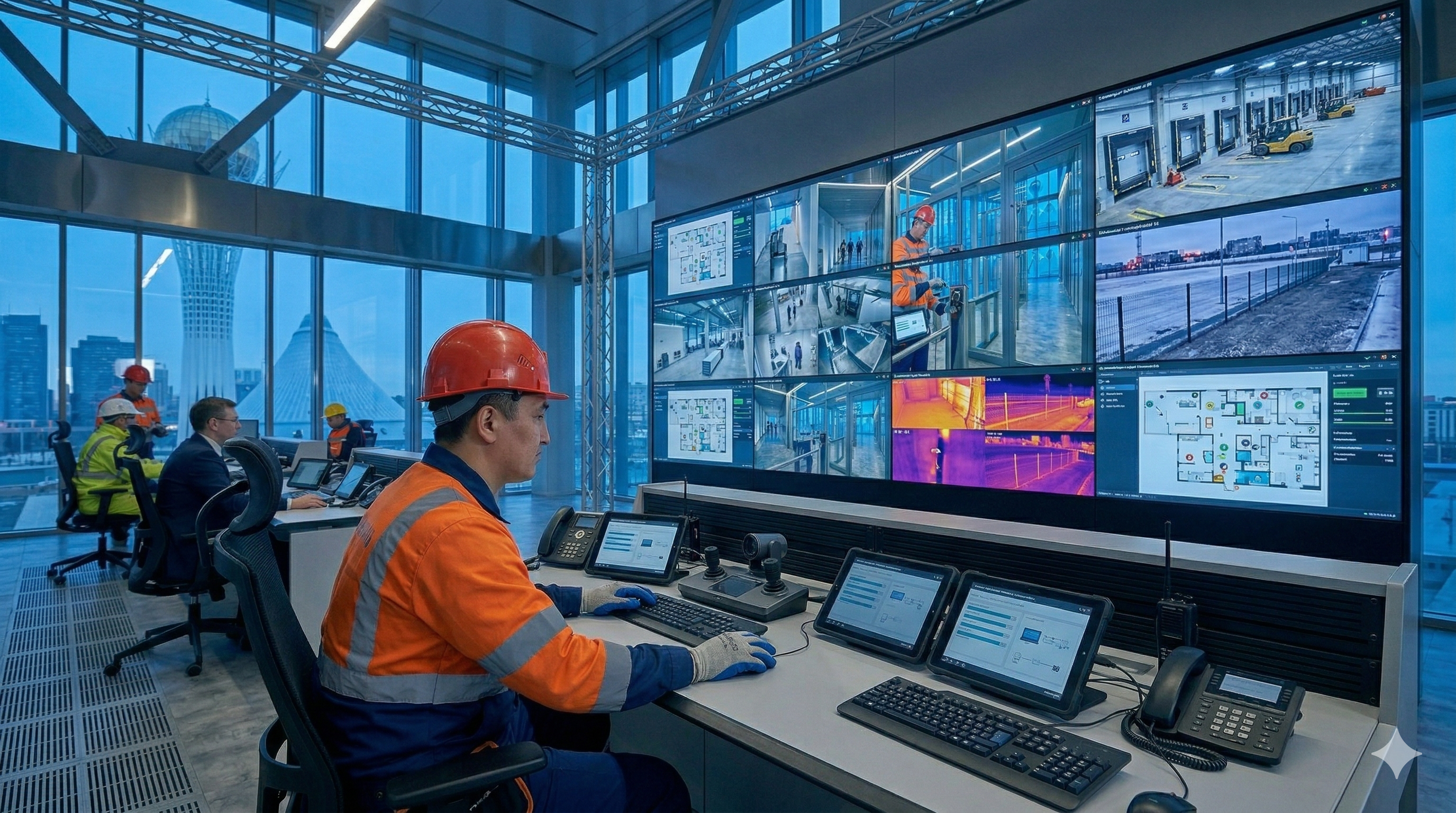 Видеонаблюдение и СКУД